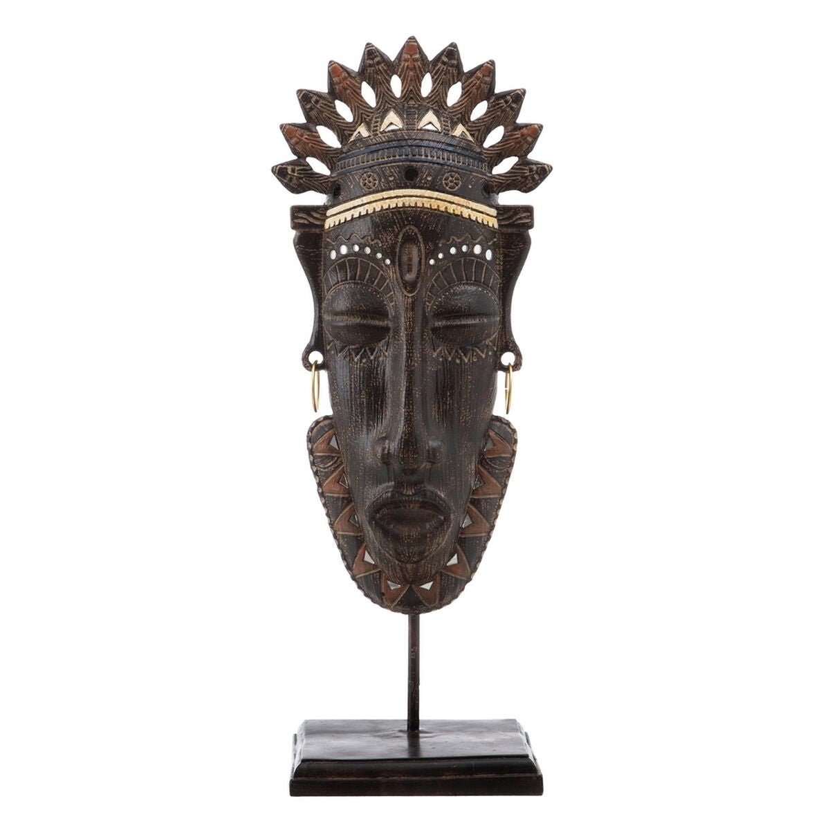 Statua Decorativa 22 x 16 x 57 cm Africana - CupidoDesign