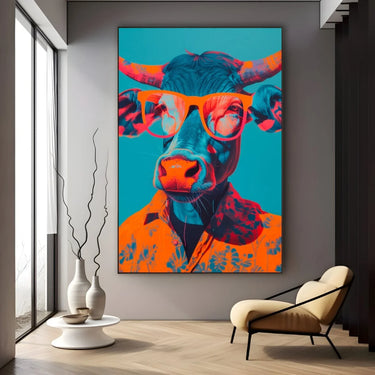 Quadro Stampa su Tela Stile colorato - CupidoDesign