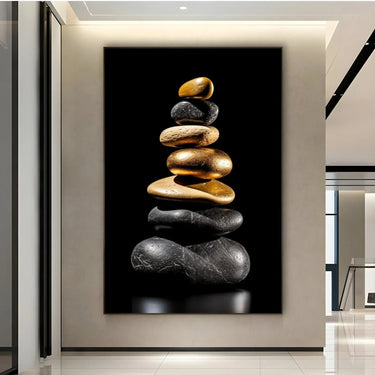 Quadro Stampa su Tela Stone balancing - CupidoDesign