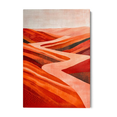 Quadro Stampa su Tela Strade Ardenti - CupidoDesign