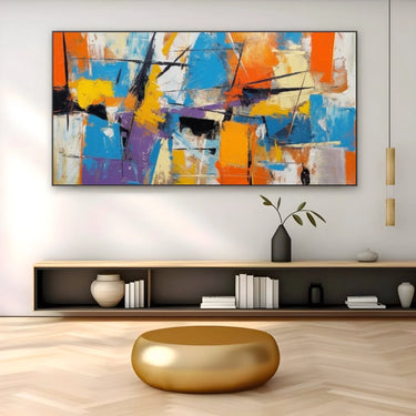 Quadro Stampa su Tela Strati di sfumature - CupidoDesign