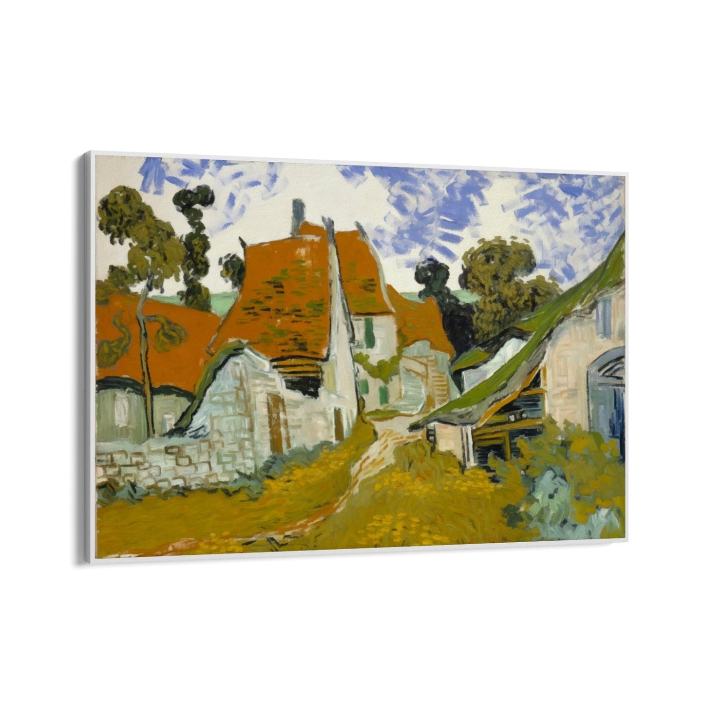 Ulica w Auvers-Sur-Oise, Vincent Van Gogh