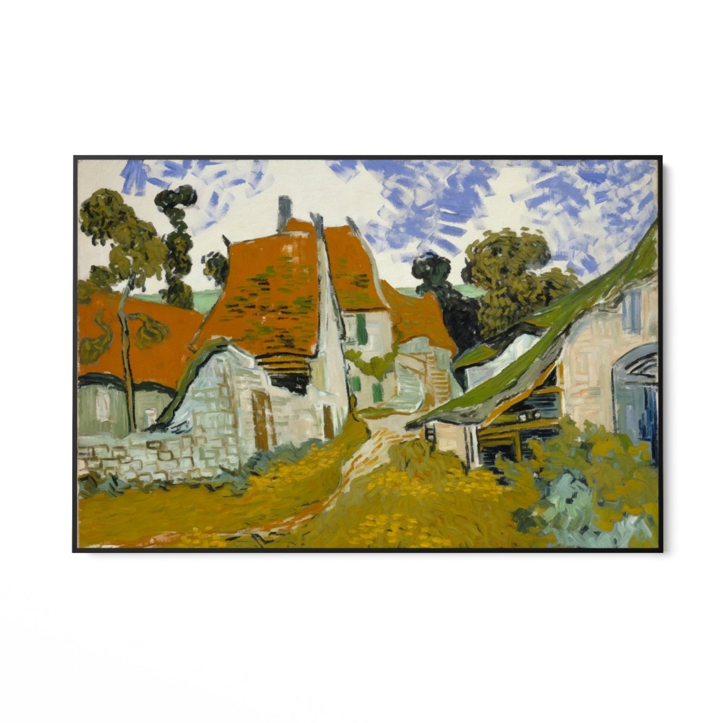 Calle en Auvers-Sur-Oise, Vincent Van Gogh