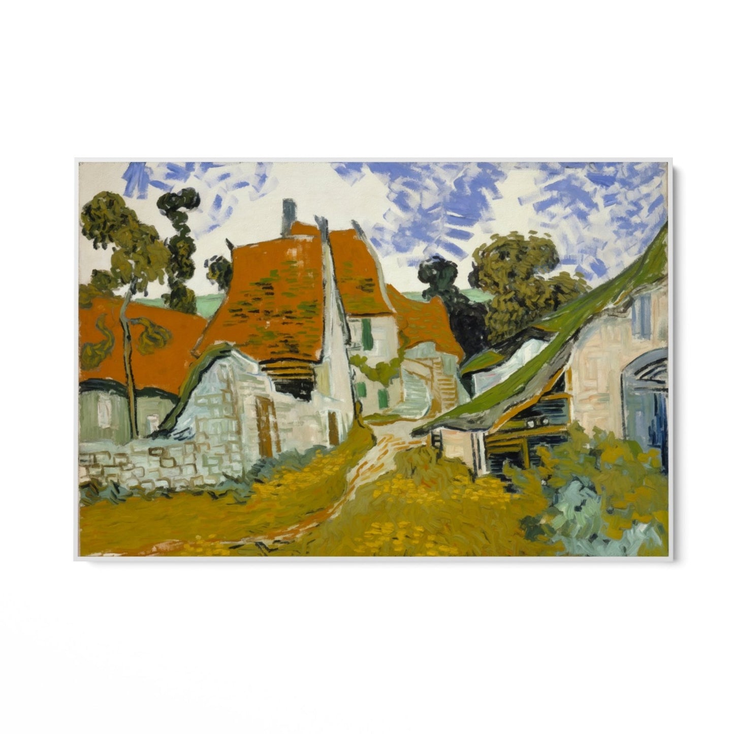 Calle en Auvers-Sur-Oise, Vincent Van Gogh