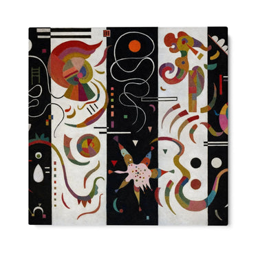 Quadro Stampa su Tela Striped, Wassily Kandinsky - CupidoDesign