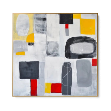 Quadro Stampa su Tela Strutture in Contrasto - CupidoDesign