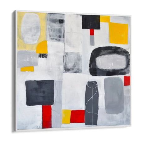 Quadro Stampa su Tela Strutture in Contrasto - CupidoDesign