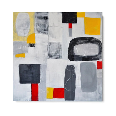 Quadro Stampa su Tela Strutture in Contrasto - CupidoDesign