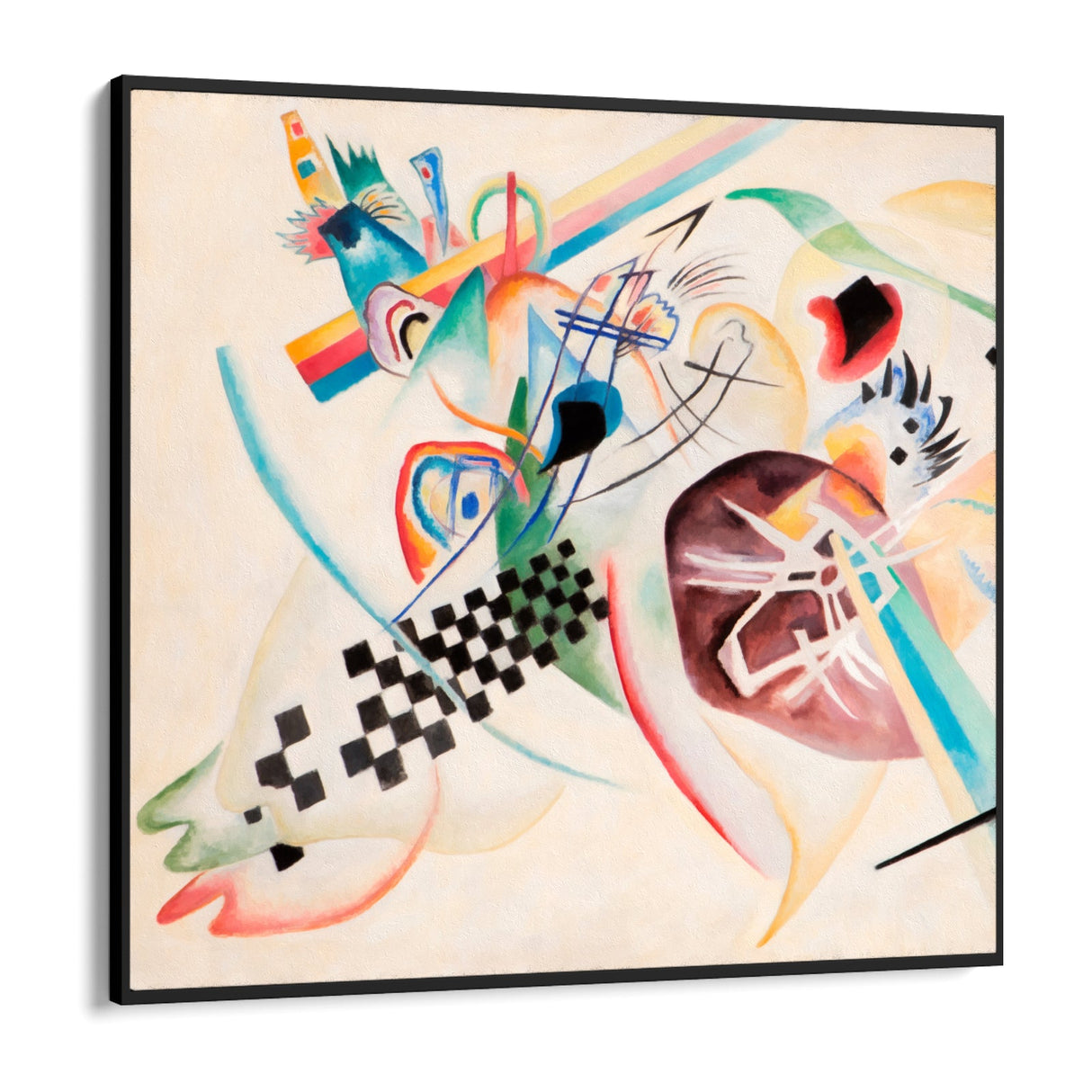 Su Bianco II – Wassily Kandinsky