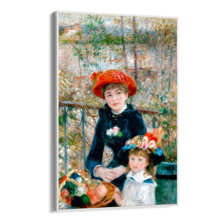 Quadro Stampa su Tela Sulla terrazza, Pierre-Auguste Renoir - CupidoDesign