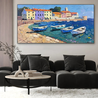 Quadro Stampa su Tela Sulle rive - CupidoDesign