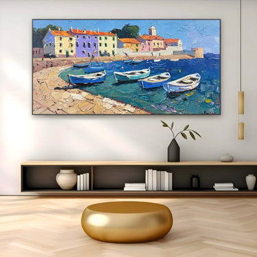 Quadro Stampa su Tela Sulle rive - CupidoDesign