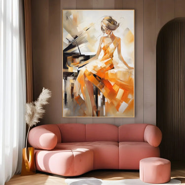 Quadro Stampa su Tela Suono dell'Anima - CupidoDesign