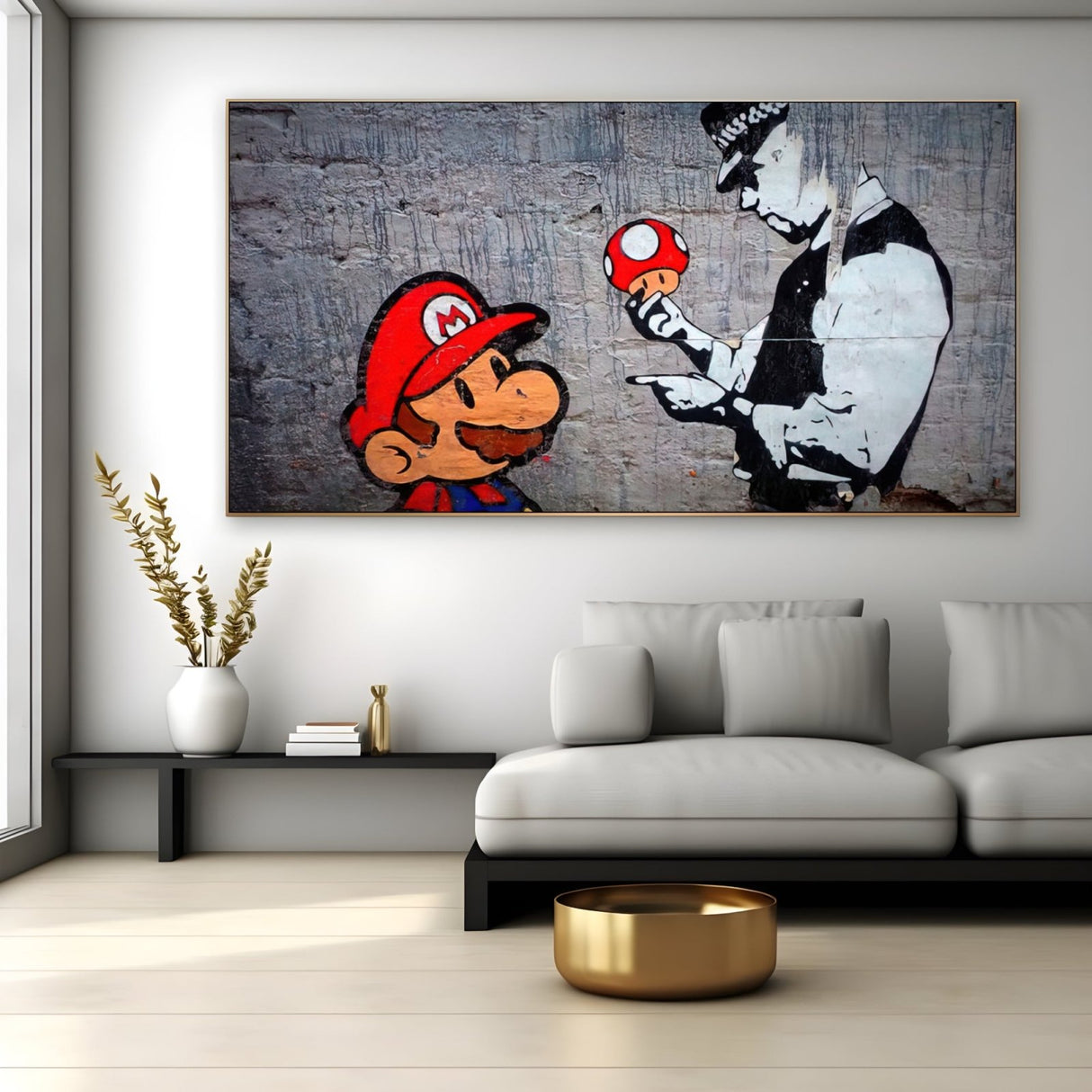 Super Mario, Banksy