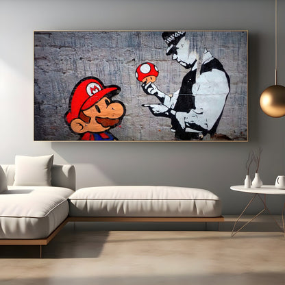 Super Mario, Banksy