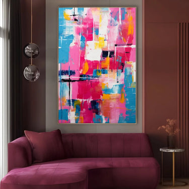 Quadro Stampa su Tela Sussurri Astratti - CupidoDesign