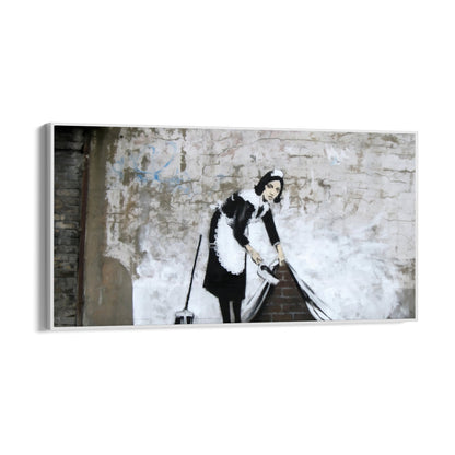 Sopa den under mattan – London, Banksy