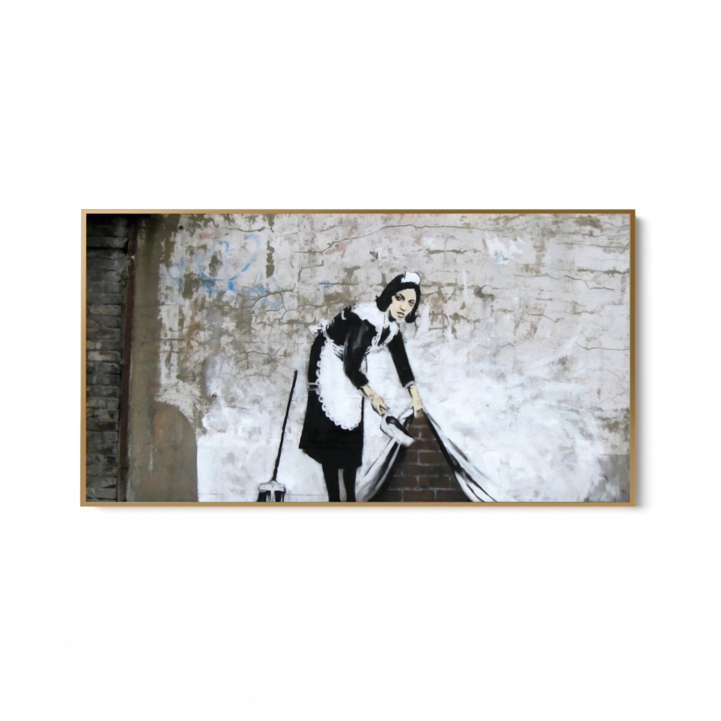 Nušluokite jį po kilimu – Londra, Banksy