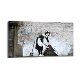 Sweep it Under the Carpet – Londra, Banksy