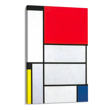 Quadro Stampa su Tela Tableau I, Piet Mondrian - CupidoDesign