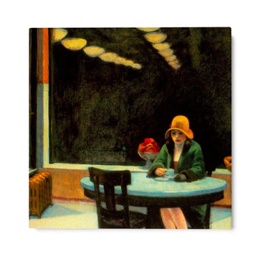 Quadro Stampa su Tela Tavola calda, Edward Hopper - CupidoDesign