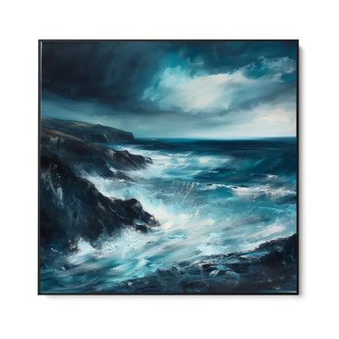Quadro Stampa su Tela Tempesta sull'Oceano - CupidoDesign