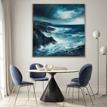 Quadro Stampa su Tela Tempesta sull'Oceano - CupidoDesign