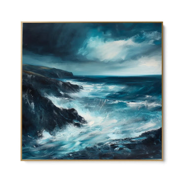 Quadro Stampa su Tela Tempesta sull'Oceano - CupidoDesign