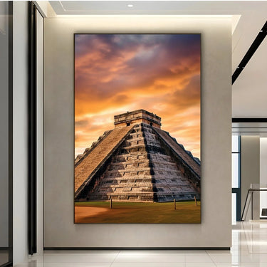 Quadro Stampa su Tela Tempio perduto - CupidoDesign