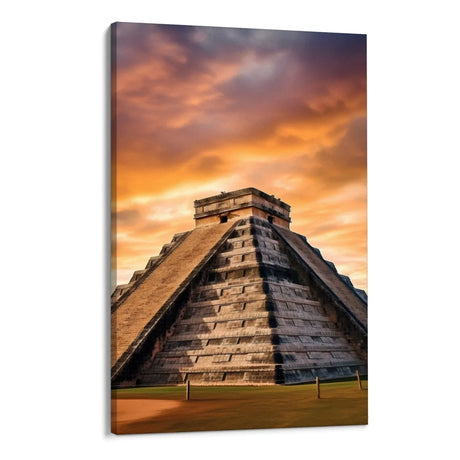 Quadro Stampa su Tela Tempio perduto - CupidoDesign