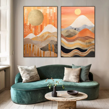 Quadro Stampa su Tela Tempo sospeso - CupidoDesign