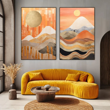 Quadro Stampa su Tela Tempo sospeso - CupidoDesign