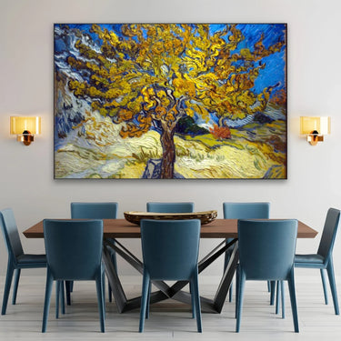 Quadro Stampa su Tela The Mulberry Tree, Vincent Van Gogh - CupidoDesign