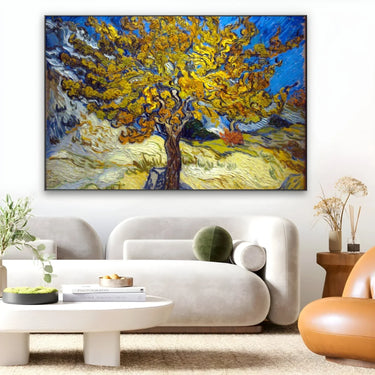 Quadro Stampa su Tela The Mulberry Tree, Vincent Van Gogh - CupidoDesign