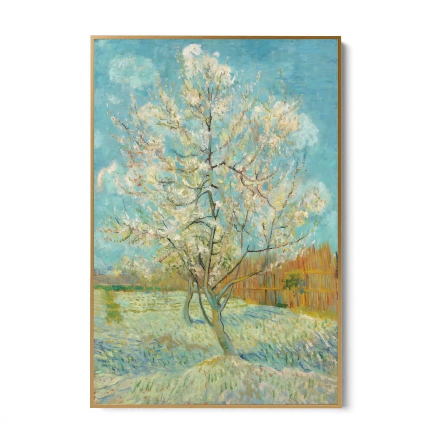 Vaaleanpunainen persikkapuu, Vincent Van Gogh