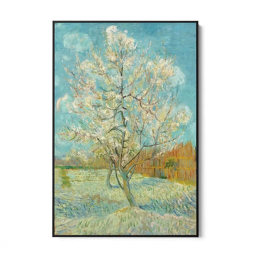 Quadro Stampa su Tela The Pink Peach Tree, Vincent Van Gogh - CupidoDesign