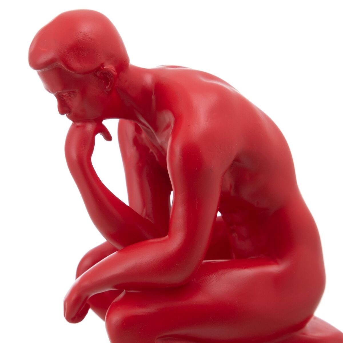 Punainen Thinker 14 x 11 x 22,5 cm