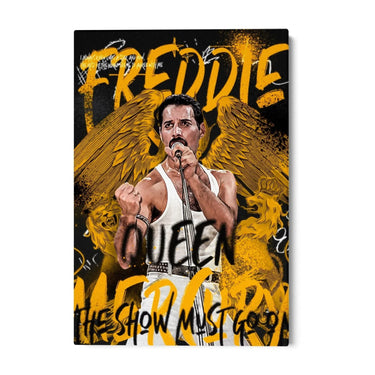 Quadro Stampa su Tela The Show Must Go On - CupidoDesign