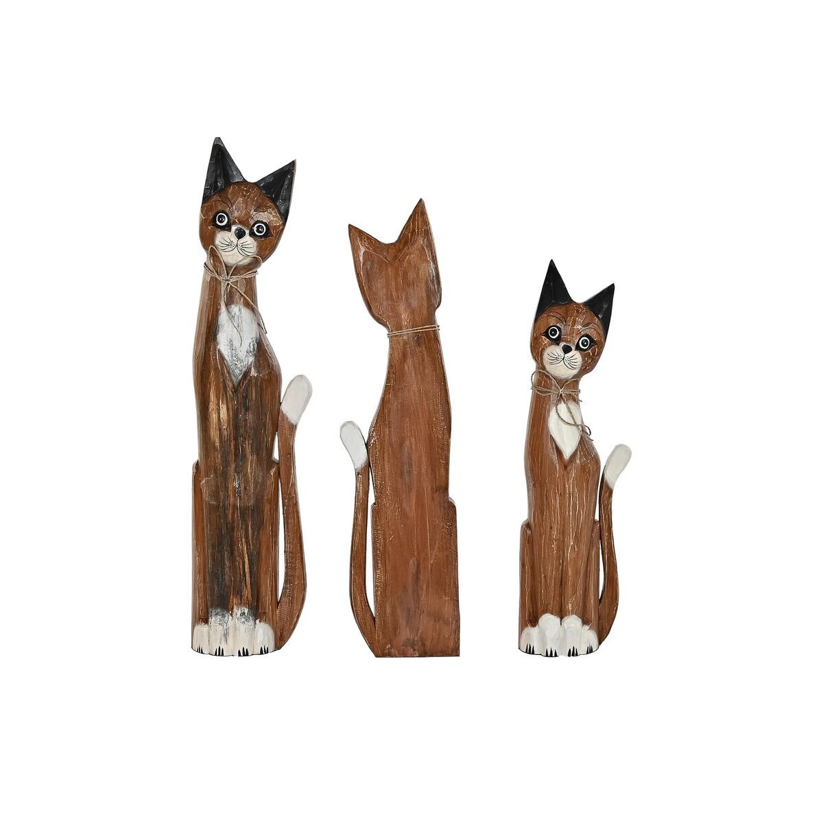 Trois chats (21 x 7 x 80 cm) (17 x 6 x 80 cm)