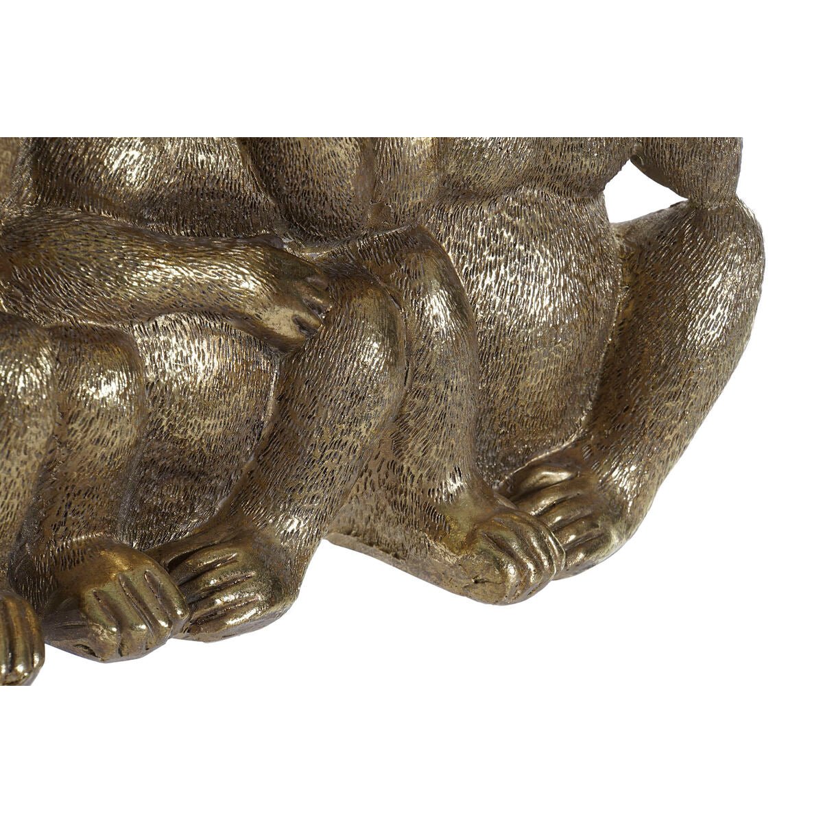 Kolme kultaista apinaa 28,5 x 11 x 19,6 cm