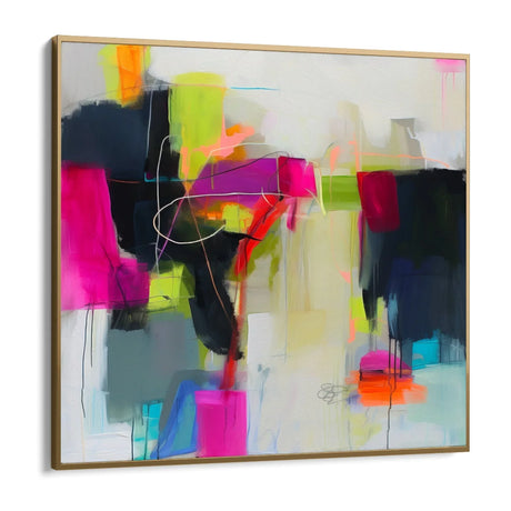 Quadro Stampa su Tela Tocco di Gioia - CupidoDesign