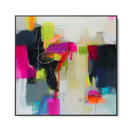 Quadro Stampa su Tela Tocco di Gioia - CupidoDesign