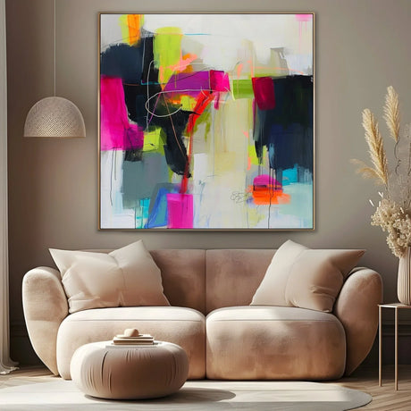 Quadro Stampa su Tela Tocco di Gioia - CupidoDesign