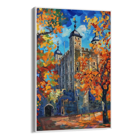 Quadro Stampa su Tela Torre di Londra Incantata - CupidoDesign