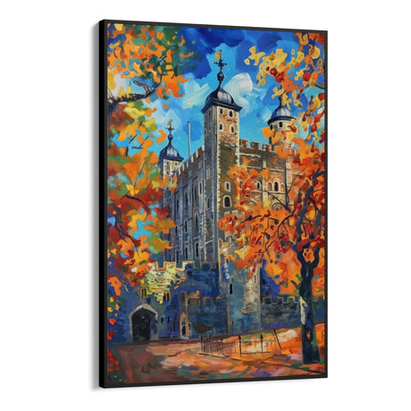 Quadro Stampa su Tela Torre di Londra Incantata - CupidoDesign