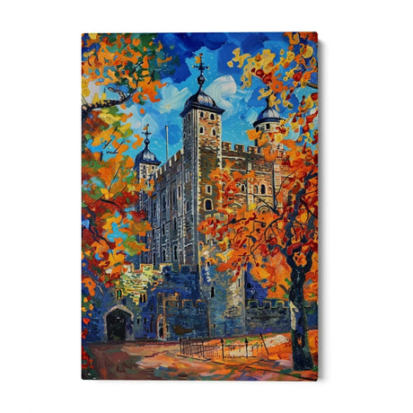 Quadro Stampa su Tela Torre di Londra Incantata - CupidoDesign