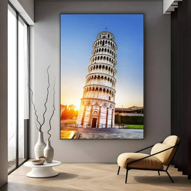 Quadro Stampa su Tela Torre di Pisa, Italia - CupidoDesign
