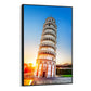 Quadro Stampa su Tela Torre di Pisa, Italia - CupidoDesign