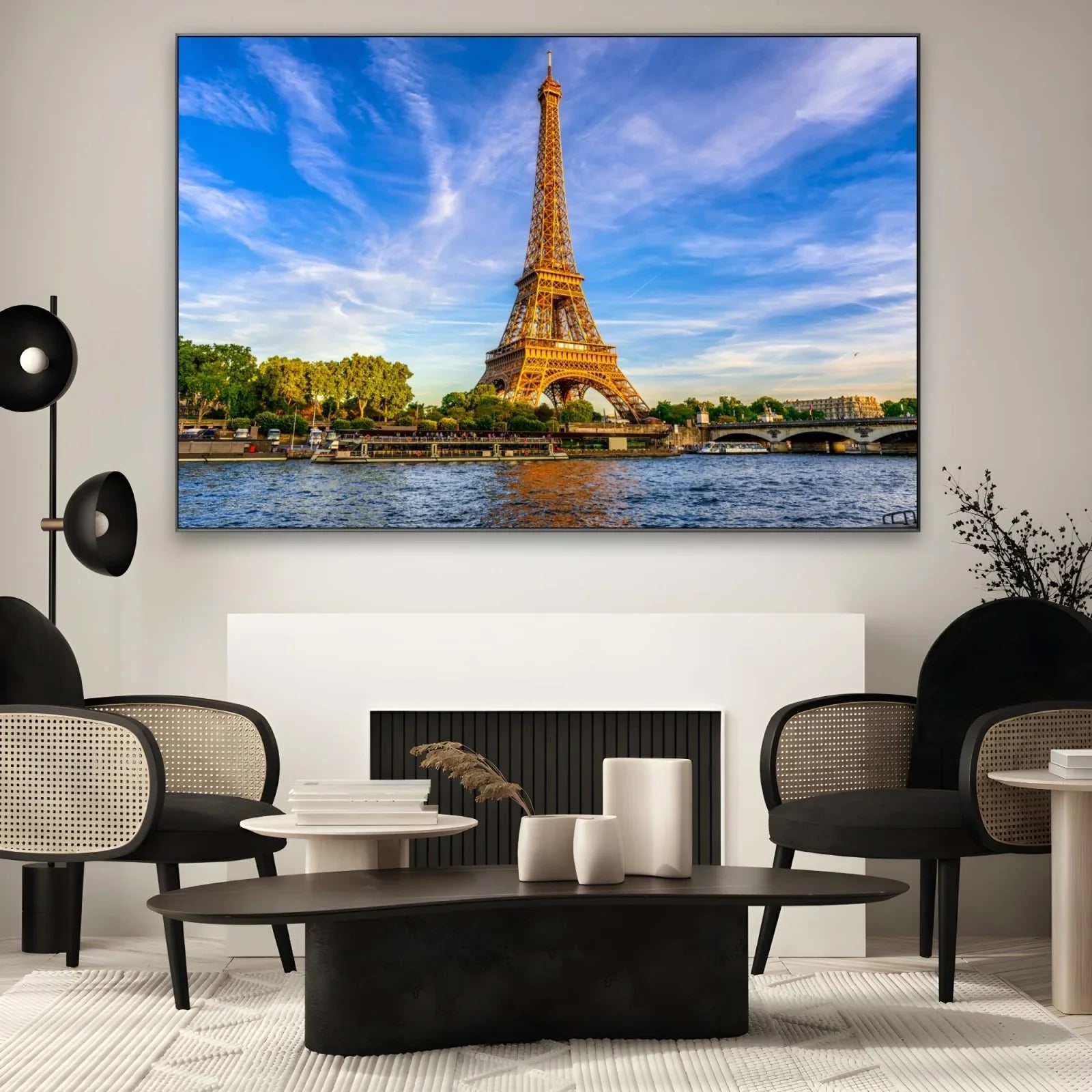 Torre Eiffel al atardecer, París