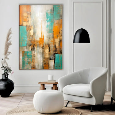 Quadro Stampa su Tela Totalità astratte - CupidoDesign